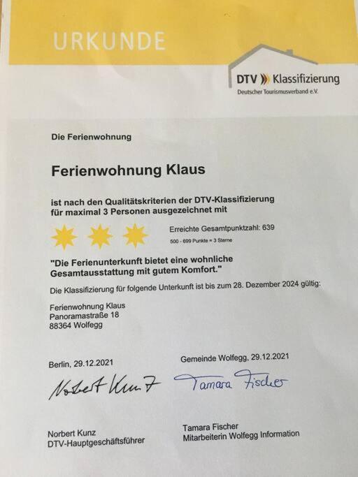 Ferienwohnung Klaus Wolfegg Luaran gambar